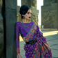 Kashneer Silk Organza Saree with Fine Handloom Weaving