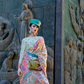 Kashneer Silk Organza Saree with Fine Handloom Weaving