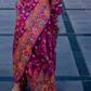 Kashneer Silk Organza Saree with Fine Handloom Weaving