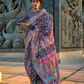 Kashneer Silk Organza Saree with Fine Handloom Weaving