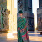 Kashneer Silk Organza Saree with Fine Handloom Weaving