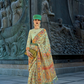 Kashneer Silk Organza Saree with Fine Handloom Weaving