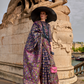 Organza Parsi Handloom Weaving Silk Saree with Delicate Heritage Detailing