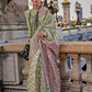Organza Parsi Handloom Weaving Silk Saree with Delicate Heritage Detailing