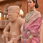 Organza Silk Saree with Jacquard Butti and Digital Print