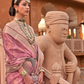 Organza Silk Saree with Jacquard Butti and Digital Print