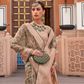 Organza Silk Saree with Jacquard Butti and Digital Print