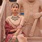 Organza Silk Saree with Jacquard Butti and Digital Print