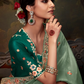 Heavy Embroidered Designer Silk Saree for Elegant Occasions