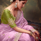 Heavy Embroidered Designer Silk Saree for Elegant Occasions
