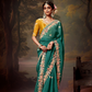 Heavy Embroidered Designer Silk Saree for Elegant Occasions