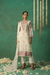 Graceful  Multi-Thread Embroidered Pant Suit