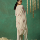 Graceful  Multi-Thread Embroidered Pant Suit