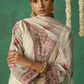 Graceful  Multi-Thread Embroidered Pant Suit