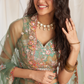 Designer Organza Embroidered Lehenga Choli with Glamorous Sequins