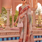 Traditional Saree Crafted in Polyester Viscose Silk Fabric