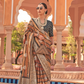 Traditional Saree Crafted in Polyester Viscose Silk Fabric