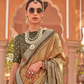 Traditional Saree Crafted in Polyester Viscose Silk Fabric