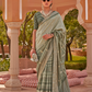 Traditional Saree Crafted in Polyester Viscose Silk Fabric