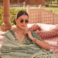 Traditional Saree Crafted in Polyester Viscose Silk Fabric