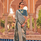 Traditional Saree Crafted in Polyester Viscose Silk Fabric