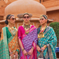 Elegant Designer Patola Silk Saree with Timeless Traditional Appeal