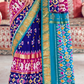 Dola Silk Saree with Ethnic Traditional  Patola Print Design