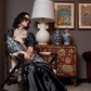 Patola Printed Satin Crepe Saree with Rich Ethnic Detailing