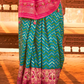 Elegant Patola Printed Art Silk Saree with Intricate Design