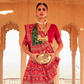Elegant Patola Printed Art Silk Saree with Intricate Design
