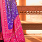 Elegant Patola Printed Art Silk Saree with Intricate Design
