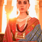 Elegant Patola Printed Art Silk Saree with Intricate Design