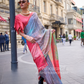 Elegant Poly Viscose Printed Saree with Handloom Weaving Detailing