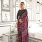 Printed Ajrakh Satin Crepe Saree with Elegant Traditional Vibes