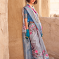 Elegant Digital Print Georgette Saree with Contemporary Design