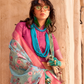 Elegant Digital Print Georgette Saree with Contemporary Design
