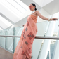 Printed Handloom Zari Tissue Saree with Elegant Shine