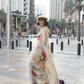 Printed Handloom Zari Tissue Saree with Elegant Shine