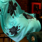 Printed Japan Satin Creep Saree with Elegant Flowing Drape