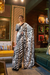 Printed Japan Satin Creep Saree with Elegant Flowing Drape