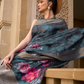 Poly Brasso Saree with Fine Handloom Weaving Detail