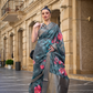 Poly Brasso Saree with Fine Handloom Weaving Detail