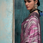 Pure Silk Crepe Saree with Statement Prints
