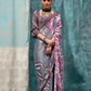 Pure Silk Crepe Saree with Statement Prints