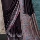 Pure Silk Crepe Saree with Statement Prints