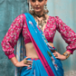 Pure Silk Crepe Saree with Statement Prints