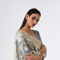 Traditional Linen Silk Saree with Elegant Zari Patterns