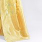 Traditional Linen Silk Saree with Elegant Zari Patterns