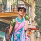 Casual Wear Satin Georgette Saree with Beautiful Digital Print