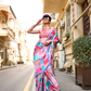 Casual Wear Satin Georgette Saree with Beautiful Digital Print